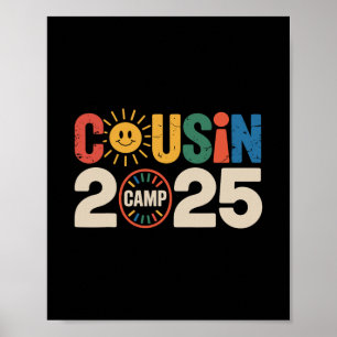 Vetter-Camping 2025 Camping-Lagerfeuer Sommerferie Poster
