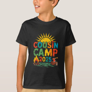Vetterncamp 2025 Camping Lagerfeuer Sommerferien T-Shirt
