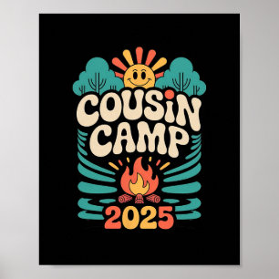 Vetterncamp 2025 Sommerferien Reise passende Fam Poster