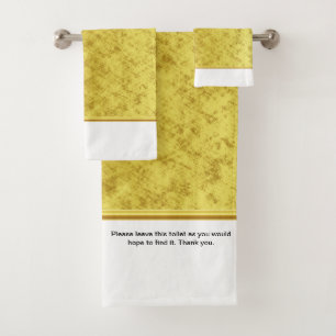 Veuillez laisser ces toilettes comme vous l'espére