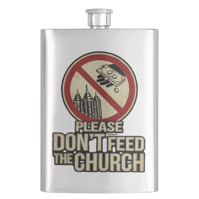 Veuillez ne pas alimenter l'église - flacon (devant)