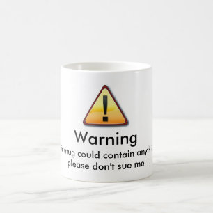 Veuillez ne pas me poursuivre - tasse