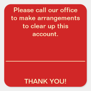 VEUILLEZ NOUS APPELER Collections Sticker