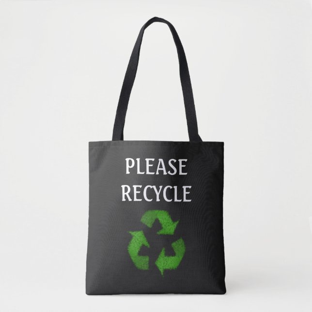 Veuillez recycler le Sac fourre-tout (Devant)