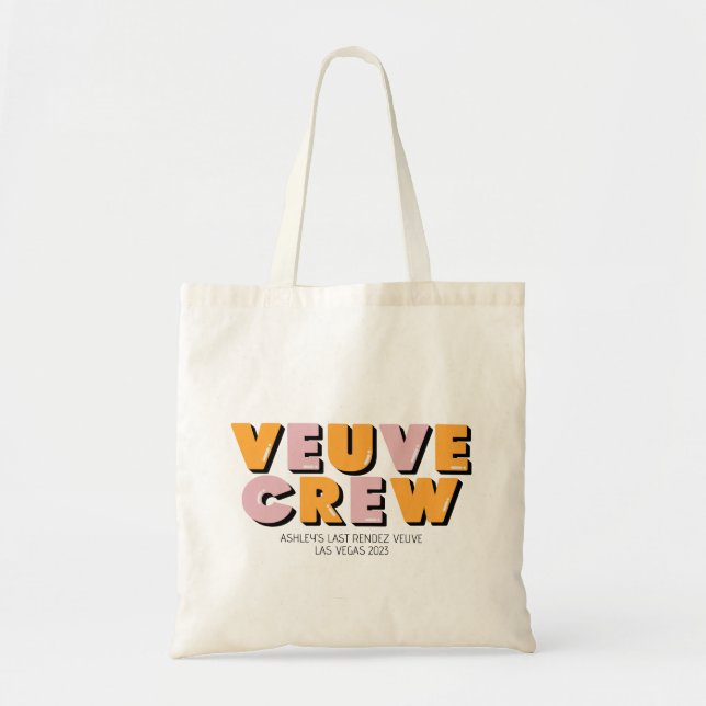 Veuve Avant Vows Dernier Sac fourre-tout Rendez Ve (Devant)