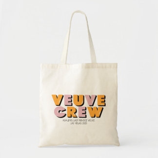 Veuve vor Vows letzte Rendez Veuve Tote Tag Tragetasche