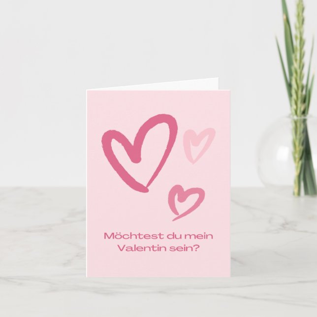 Veux-tu être mon Valentin ?, Carte de la Saint-Val (Devant)