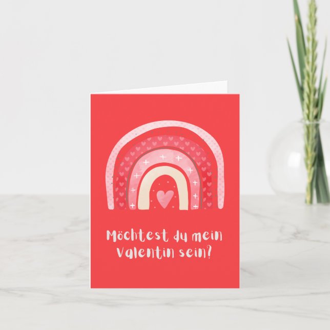 Veux-tu être mon Valentin ?, Carte de la Saint-Val (Devant)