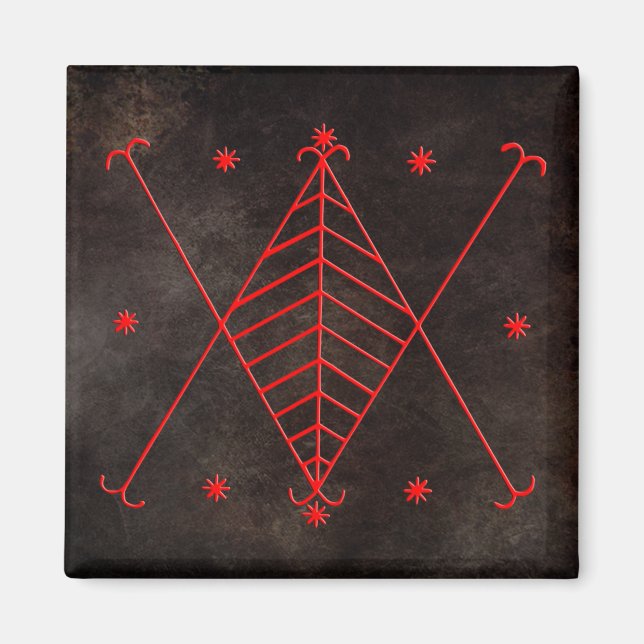 Veve Ayizan Magnet (Devant)