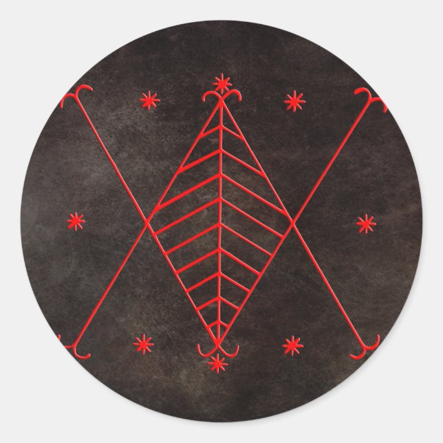 Veve Ayizan Sticker (Vorderseite)