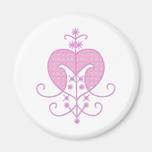 Veve für Erzulie Freda Magnet
