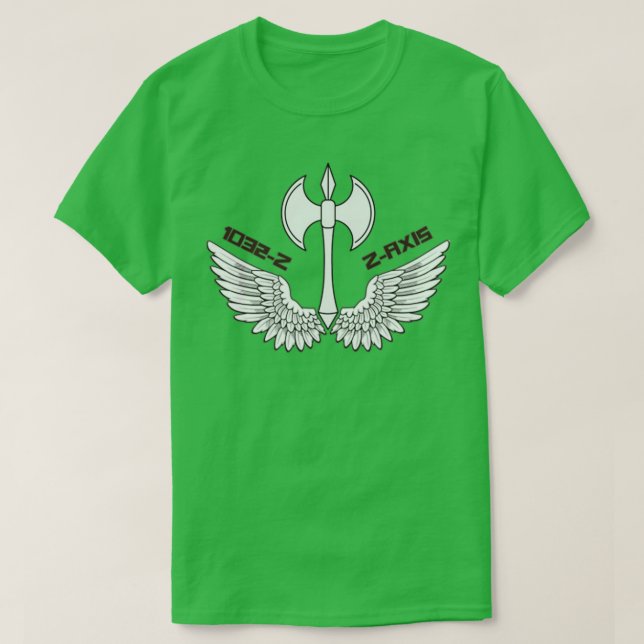 VEX 032Z Ax Dunkel transparent T-Shirt (Design vorne)