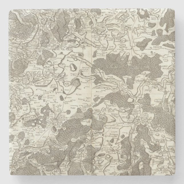 Vezelay, Cosne Steinuntersetzer (Vorderseite)