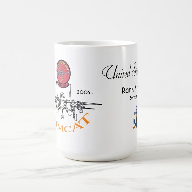 VF-101 grimmige Sensenmänner - Tomcat F-14 Kaffeetasse (Mittel)