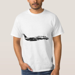 VF-103 Piratenflaggen F-14 Tomcat Luftfahrzeug T-Shirt