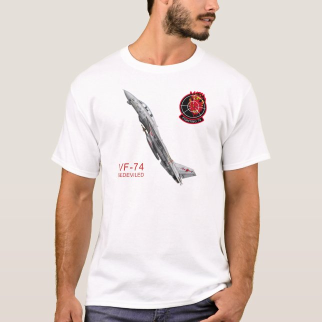 VF-74 Ist-Devilers T-Shirt (Vorderseite)