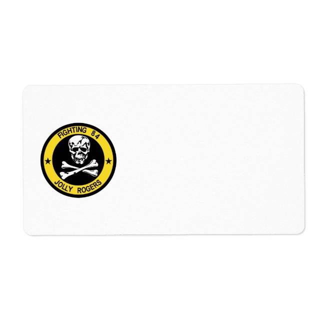 VF-84 Jolly Rogers Label (Vorne)