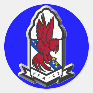 vfa22 runder aufkleber