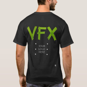 VFX Crew Shirt - CUSTOM-GESELLSCHAFT - Grün/Dunke
