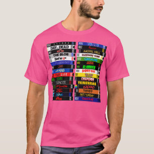 VHS 80er Horror Stacks T-Shirt