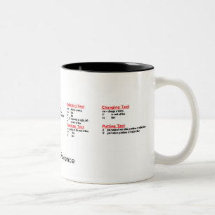 VI schnelles BezugsTasse Zweifarbige Tasse