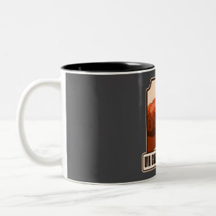 VIA Claudia Augusta Zweifarbige Tasse