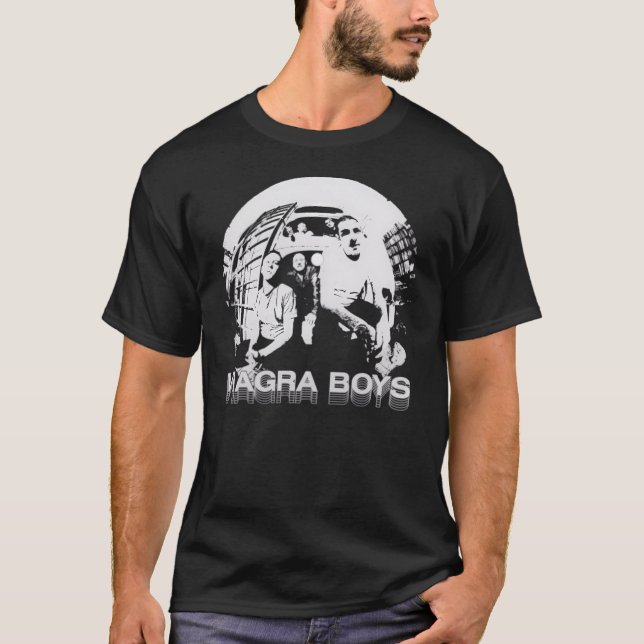 Viagra Boys Post Punk Shrimp Shack Sebastian Murph T-Shirt (Vorderseite)