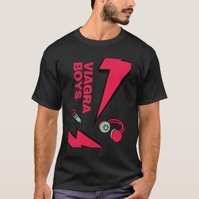 Viagra Boys Schwedisch verschoben T-Shirt (Vorderseite)