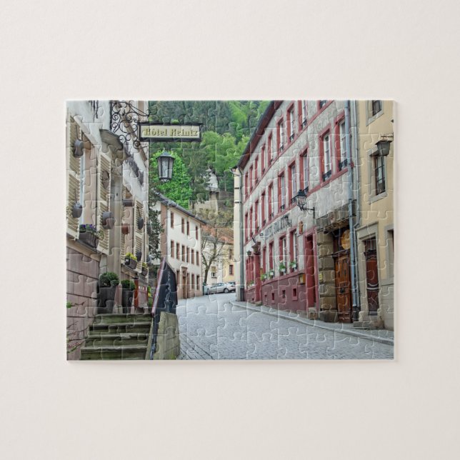 Vianden, Luxemburger Straßenszene (Horizontal)