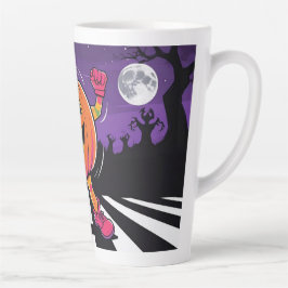 Vibe me Jack-o-lantern Langschläfer Tshirt Milchtasse