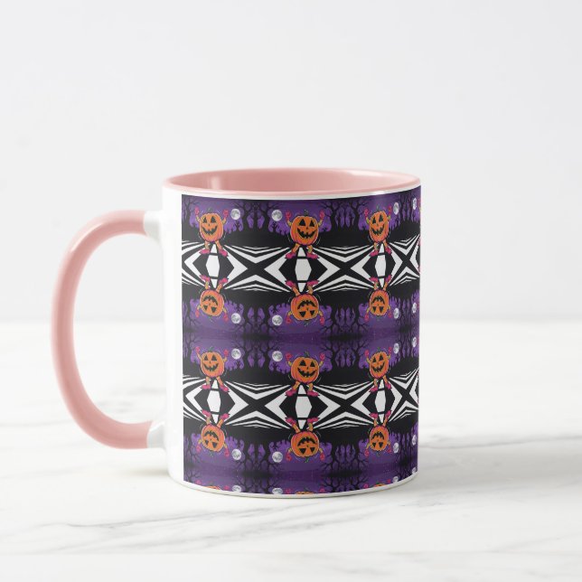 Vibe me Jack-o-lantern Langschläfer Tshirt Tasse (Links)