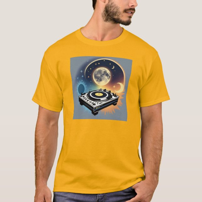 Vibe musicale masculine T-Shirt de base (Devant)