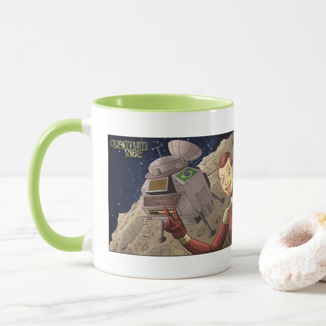 Vibe Nicole de Quantum dans la tasse de ton de (Avec donut)