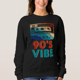 Vibe Retro Party Outfit für die 90er Jahre Sweatshirt