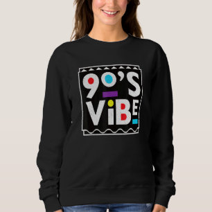 Vibe Throwback 90er Vintag Sweatshirt