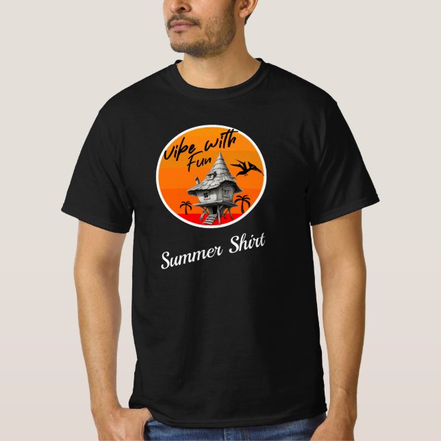 Vibe With Fun Summer Shirt (Vorderseite)