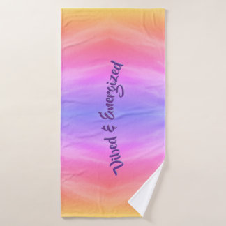 Vibed & Energized Bath Handtuch Badehandtuch
