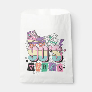 Vibes begünstige Flaggen der 90er Jahre Geschenktütchen