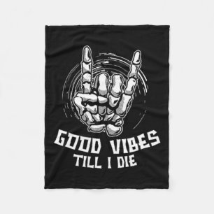 Vibes bis ich Die Fleecedecke