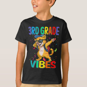 Vibes Cat Back To School T - Shirt