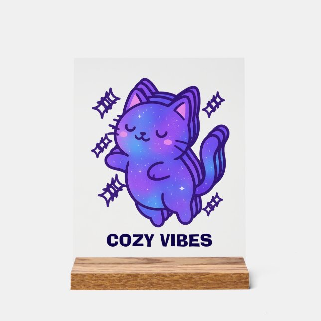 Vibes Cosy Galaxy Chat - Cute Astral Whimsy (Recto)