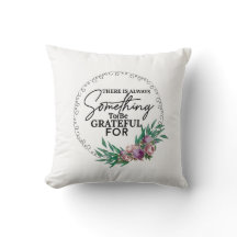 Vibes de Gratitude Lancer Oreiller