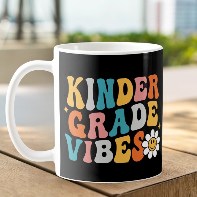 Vibes de jardin d'enfants Conception Super Mug (Créateur téléchargé)