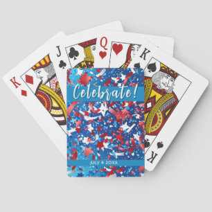 Vibes de liberté Cartes de jeu patriotiques