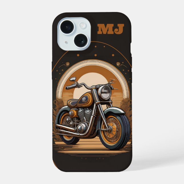 Vibes de moto rétro : Personnalisées (Verso)
