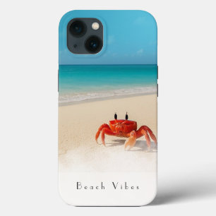 Vibes de plage - iPhone 13 Coque 1 Crabe