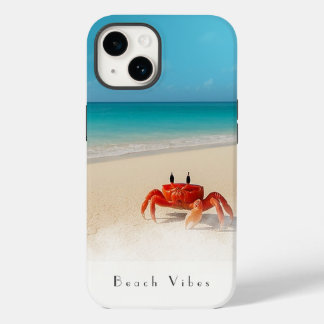Vibes de plage - iPhone 14 Coque 1 Crabe