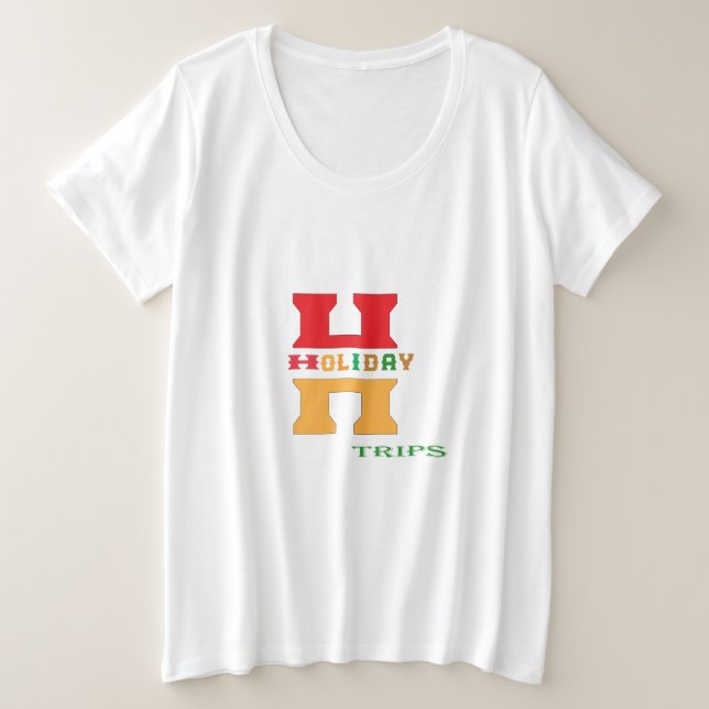 Vibes de vacances Tee. (Design devant)