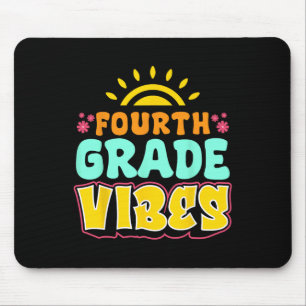 Vibes der vierten Klasse Lehrer Schüler 4. Klasse Mousepad