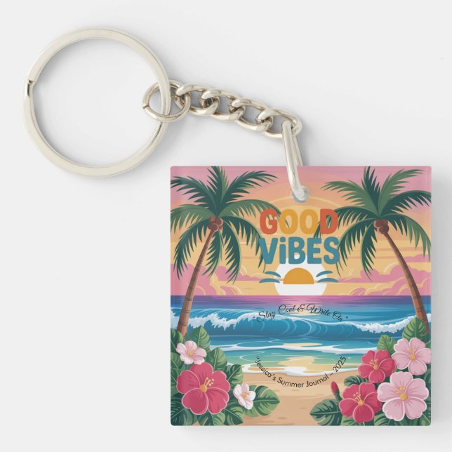 Vibes d'été Carnet tropical (Devant)